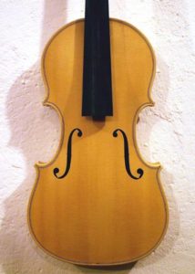 Création d'un violon